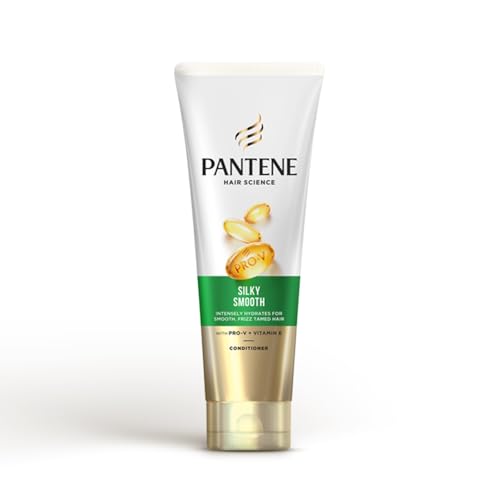 Pantene Advanced Hairfall Solution, Anti-Hairfall Silky Smooth Unscented Conditioner, 200ML, 1 Count