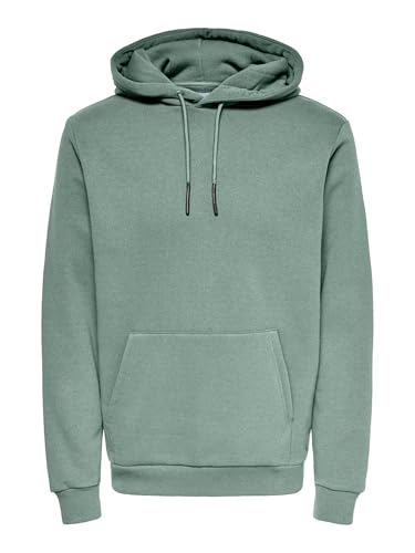 Only & Sons Herren O&S Weicher Kapuzen Pullover Basic Sweatshirt Hoodie...