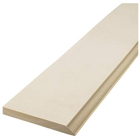FlexTrim Flexible Moulding # WM618 (CM618): 9/16" Thick x 5.25" Tall Flexible Base molding - 12' feet Long Cover