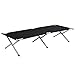 Produktbild SONGMICS Campingbett, klappbar, Feldbett, robust, Gästebett, 190 x 64 x 42 cm, bis 150 kg belastbar, Reisen, Outdoor, schwarz GCB21BK
