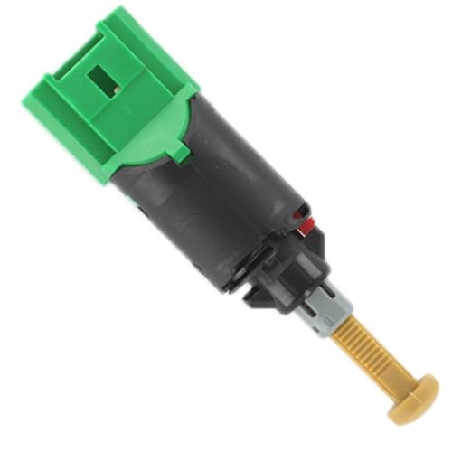 AUTOZOCO Interruptor de luz de freno, Interruptor del pedal de freno, Interruptor de las luces de freno coche, Compatible con Citroen, Fiat, Lancia, Peugeot, OEN 1606480480, 9650688480, 4 pines