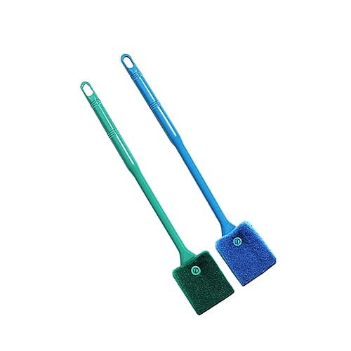 BESPORTBLE Aquarium Tank Cleaning Brush Non-Slip Griped Handle for Effective Cleaning Random Color