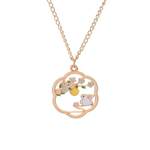 Collier lapin mignon en argent : le cadeau tendre pour femme et bébé