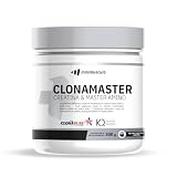MASmusculo - ClonaMaster - Creatina Monohidrato + Aminoácidos Esenciales - 300g - Aumento Masa Muscular Fuerza y Resistencia - Conserva y Endurece los Músculos - Sabor Neutro