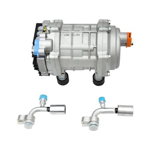 Conjunto de compresor eléctrico Integrado para Aire Acondicionado de 12V/24V para automóviles,Camiones,autobuses,Barcos y Tractores (24V-1)