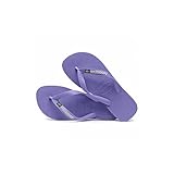 Fabricado en Brasil Havaianas Brasil Logo, Chanclas Unisex Adulto, Violeta (Lila Paisley), 39/40 EU
