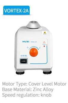 Vortex Shaker Mixer Agitator Shaking Equipment Shaking Instrument with Frequency 50 to 60Hz Oscillation Mode Circumference Speed Range 0 to 2800rpm