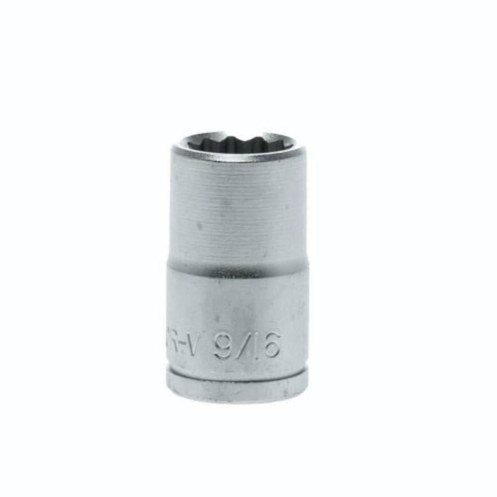 Teng Tenm120118 Bi-Hexagon Socket 12 Point Regular A/F 1/2In Drive 9/16In 5020385130920