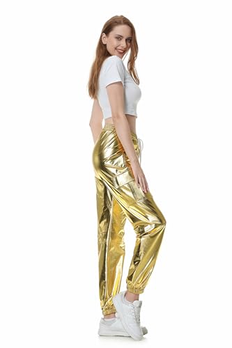 SANGTREE Girls & Womens Drawstring Cargo Jogger Pants,3 Years - Women 3XL