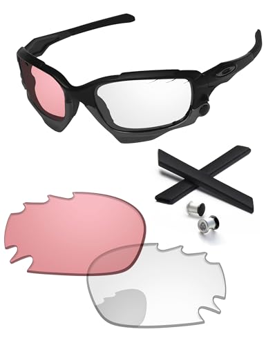 Image of Replacement Lenses for Oakley Racing Jacket /Jawbone Vented OO9171 62mm - Precision Fit, UV Block & Impact Resistant