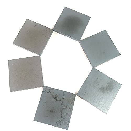 Welding Practice Kit Welding Kit-Practice Welding Plate-Square Plate-6 pcs-Suitable for Beginners to Practice Welding Plate-Practical Training-Welding Practice Material