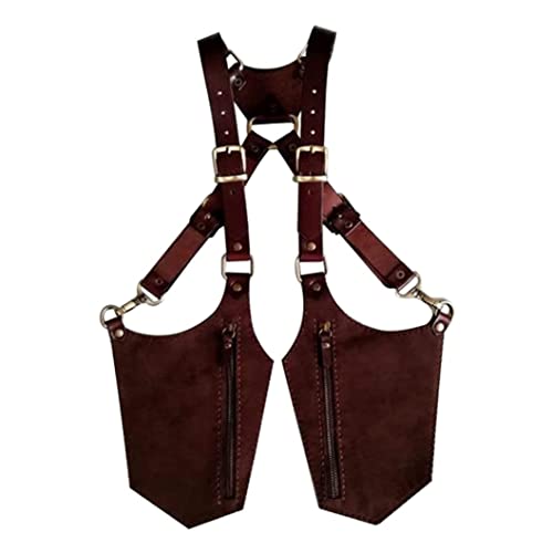 Sac à aisselles en cuir pour hommes au design antivol élégant