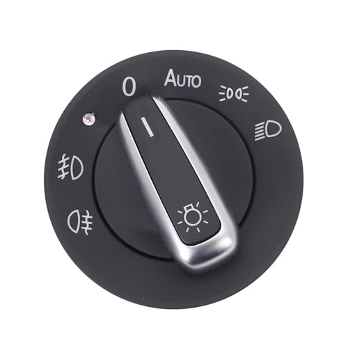 �_�b�V�����C�g�X�C�b�` Compatible With For Passat For B6 2006 2007 2008 2009 2010 2011 2012 2013 2014 �����w�b�h���C�g�X�C�b�` OEM:5ND941431A