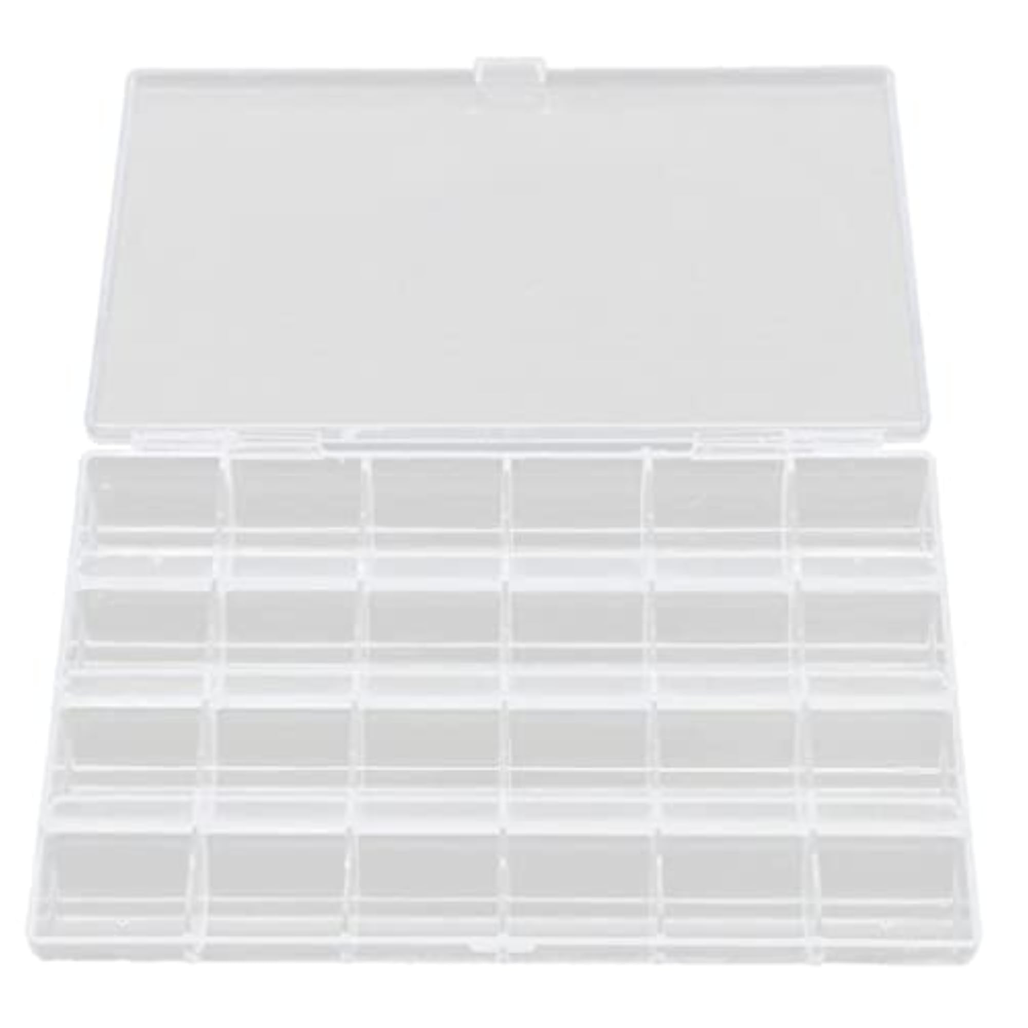 24 Grids Square Case Empty Storage Box for Rings and Jewellery