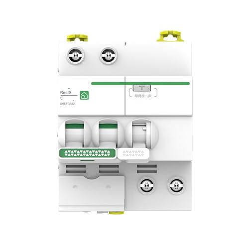 Interruptor protector de fugas R9 2P 20A para cuadro eléctrico