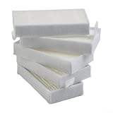 【Effiziente Staubfiltration】- Hergestellt aus Material, filtern diese Filter effizient Staub, einschließlich großer Partikel und Vollstaub, für eine optimale Reinigungsleistung.