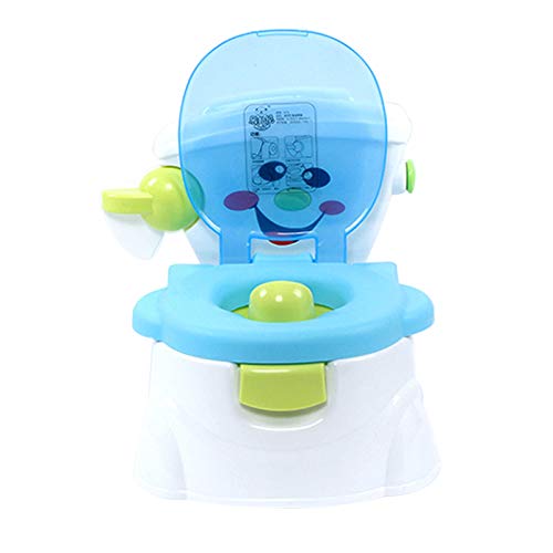 (Blauw) Baby Training Toilet Potje Stoel Kinderen Peuter Potje Veilig Materiaal Bescherming Baby - Afbeelding 3