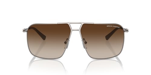 Armani Exchange Men's Ax2050s Aviator Sunglasses