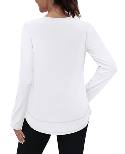 Image of XIEERDUO Women's Workout Tops Long Sleeve Shirts Sun Protection UPF 50+ Quick Dry Shirts for Hiking Running S-3XL