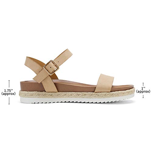 Image of DREAM PAIRS Espadrille Casual Platform Sandals