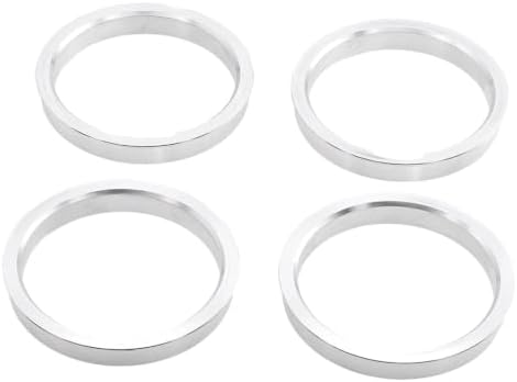 4Pcs Aluminum Hub Centric Rings 64.1mm to 73.1mm Bore Reducer — view 7