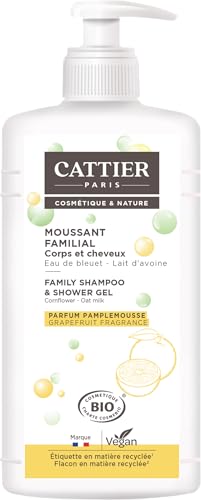 Cattier Cattier Gel Ducha y Champu 1L para uso profesional para mejorar el rendimiento en cada uso con medida o especificación 1L