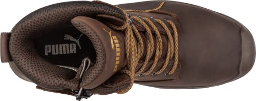 PUMA Men's Conquest Brown Soft Toe Industrial Boot4