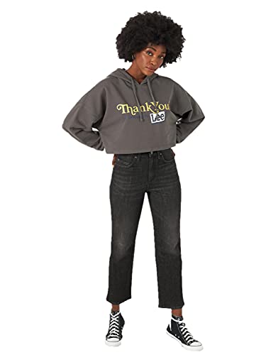 Lee Women's High Rise Straight Ankle Jean