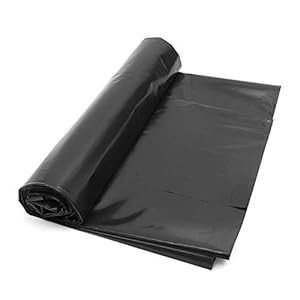 æ— Vijver Liner 4.9 x 9.8Ft HDPE Vijver Liner Vijver Skins Rubber Liner voor Waterval Visvijvers Tuin Fontein Koi…