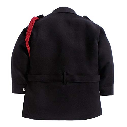 Image of BookMyCostume Black Commandos NSG Security Profession Fancy Dress Costume 12-13 years
