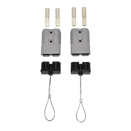 Superwinch 2236 Quick Connect, commercial grade terminals (pair) with covers, for winches 5000 lb capacity & over