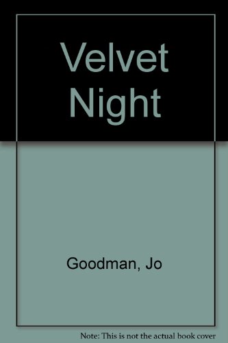 Velvet Night 0821720635 Book Cover