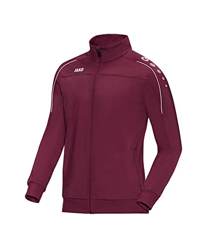 JAKO Kinder Polyesterjacke Classico, Maroon, 164