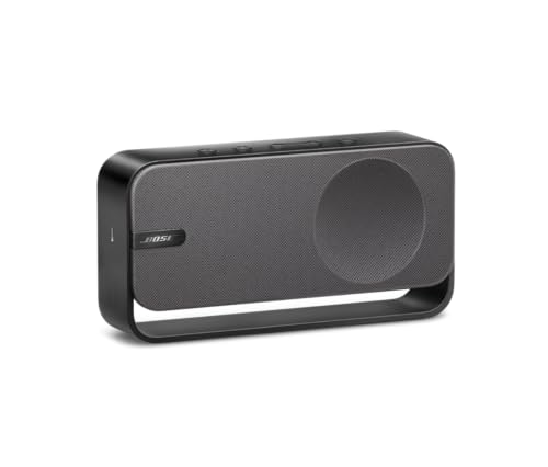 Image of Bose SoundLink Home Speaker, Premium, Portable and Wireless Bluetooth Bookshelf Speaker, Up to 9 Hours Battery Life, Cool Grey