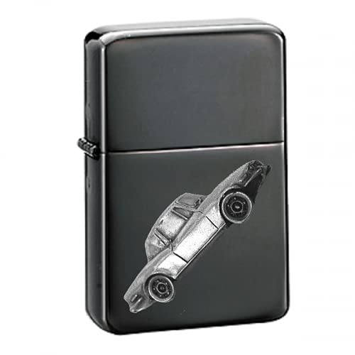 Briquet à essence avec voiture Stag Mk2 effet étain vintage