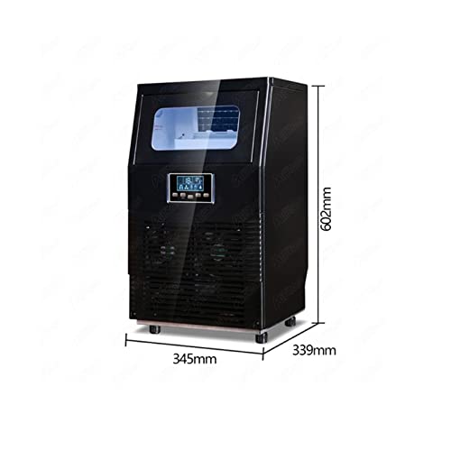 PanHuiWen Kommerzielle Eiswürfelmaschine 40 kg/24 Stunden Eismaschine Ice Cube Maker Bottle mit LCD-Bedienfeld und… – Bild 3