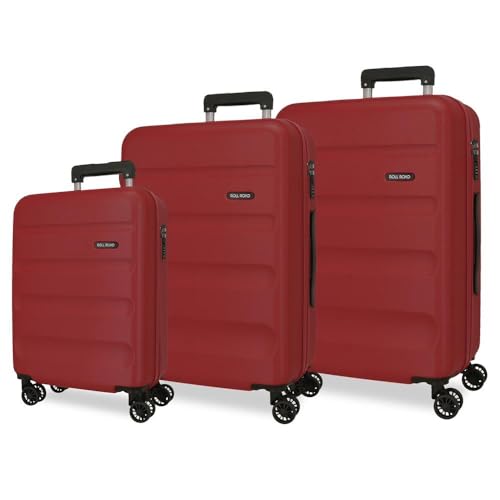 Bagages bordeaux Roll Road Flex 186L pour vos vacances en famille