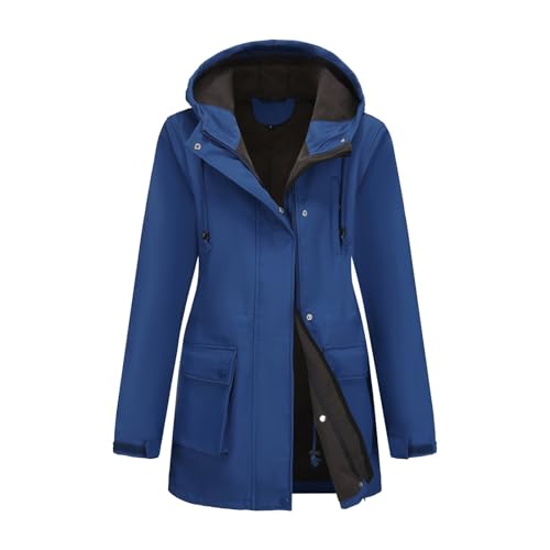 Chaqueta de senderismo para mujer para rutas de montaña y paseos bajo la lluvia