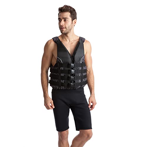 Reddingsvest voor volwassenen Surfen Vest Mannen en vrouwen Drijfhulpmiddel Vissen Zwemmen Professioneel Neopreen Varen Surfen Veiligheid Drijfvermogen Float Leren Lichtgewicht - Image 6