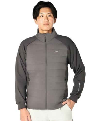 Reebok(リーボック) ゴルフウェア ブルゾン メンズ キルトハイブリッド裏フリースJK X1560R N7CH M