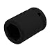 Aexit 3/4-inch Square Hand Operated Tools Drive CR-MO 23mm 6 Point Hex Impact Socket Black Model:60as217qo628