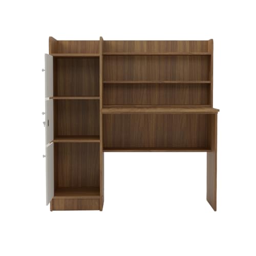 Image of NEUDOT Vision Engineered Wood Study Table | Dual Tone Finish | Compact & Modern Desk for Home Office | Durable Workstation | Study & Laptop Table for Students