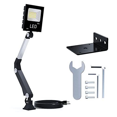 3000 Lumens LED Workbench Light with Gooseneck & Base