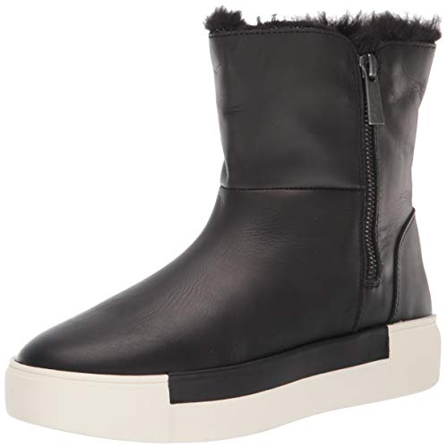 JSlides Women's Victory Snow Shoe, Black wp, 7.5 Medium US