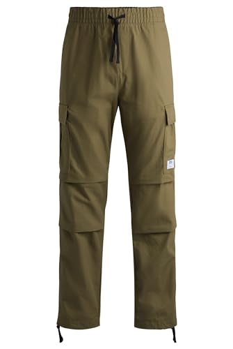 Pantalon plat décontracté homme Hugo Gadic242 chic coupe droite sans plis 10250557