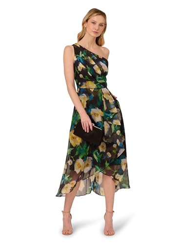 Adrianna Papell Women's Printed High-Low Dress4