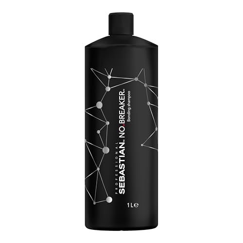 Sebastian Professional No.Breaker Bonding Shampoo | Strengthens Damaged Hair | Intense Conditioning | For Soft Bouncy Hair | 1000ml