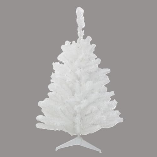 Northlight-2-Medium-Snow-White-Pine-Artificial-Christmas-Tree-Unlit Northlight 2 Medium Snow White Pine Artificial Christmas Tree Unlit
