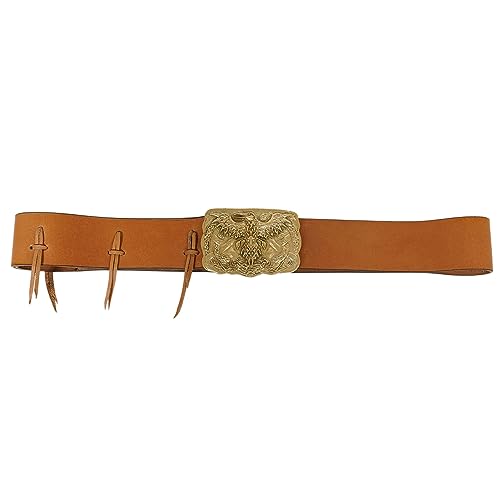 Ceinture viking médiévale en cuir Mythrojan pour costume LARP et SCA