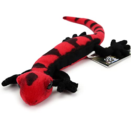 Feuersalamander Premium Lurch schwarz rot Plüschtier Kuscheltier Dekotier Rango - Kuscheltiere*biz